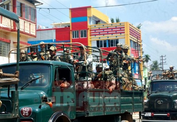 Section 144 lifted from Agartala, peace returns to the state after IPFT’s mayhem Section 144 lifted from Agartala, peace returns to the state after IPFT’s mayhem